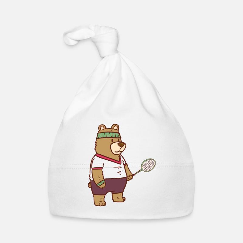 Ours Speedminton Bonnet bio Bébé