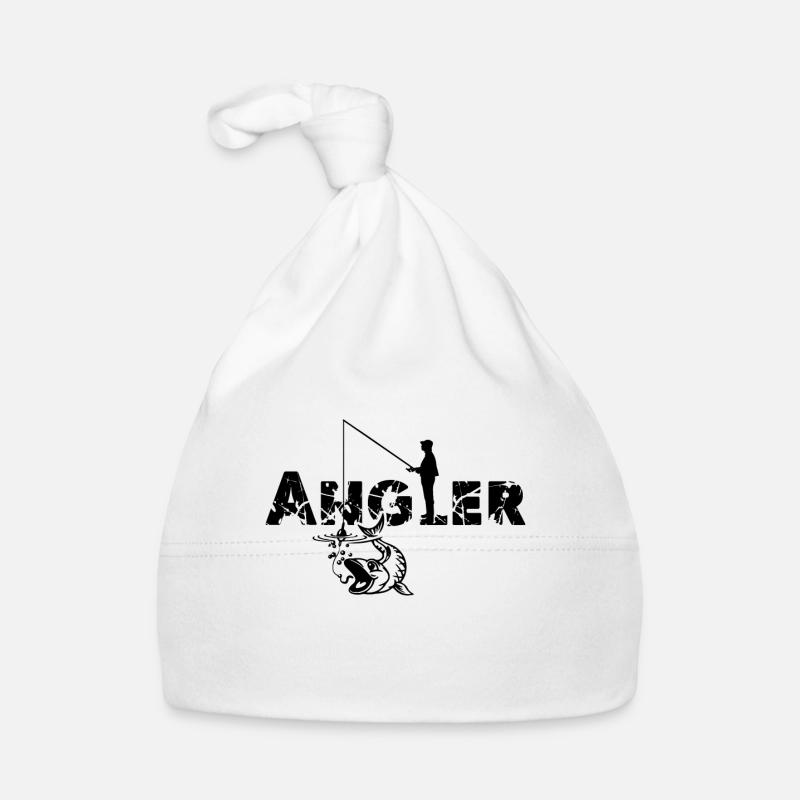 Cadeau de poisson pêcheur Bonnet bio Bébé