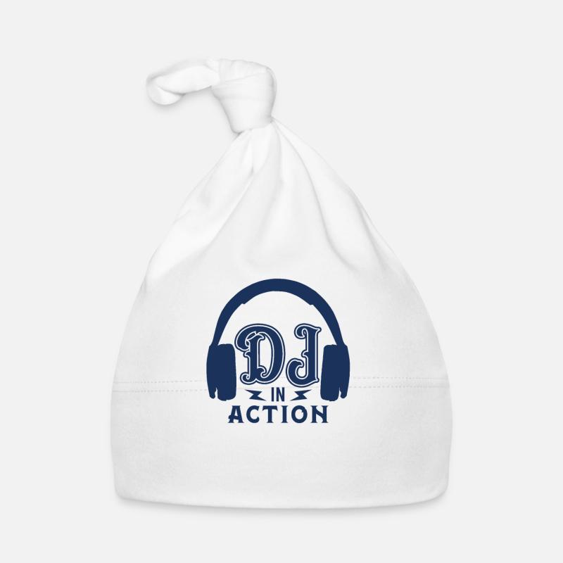 disc jockey Organic Baby Cap