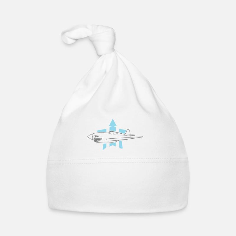 baby plane Bonnet bio Bébé