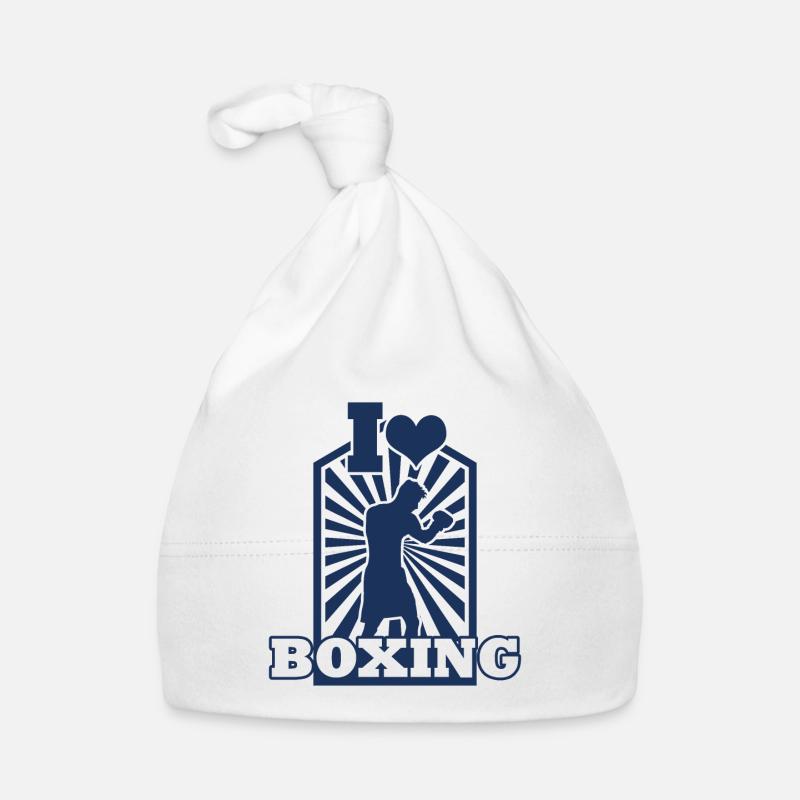 Boxkampf Boxerin Boxen Boxer Boxing Baby Bio-Mütze