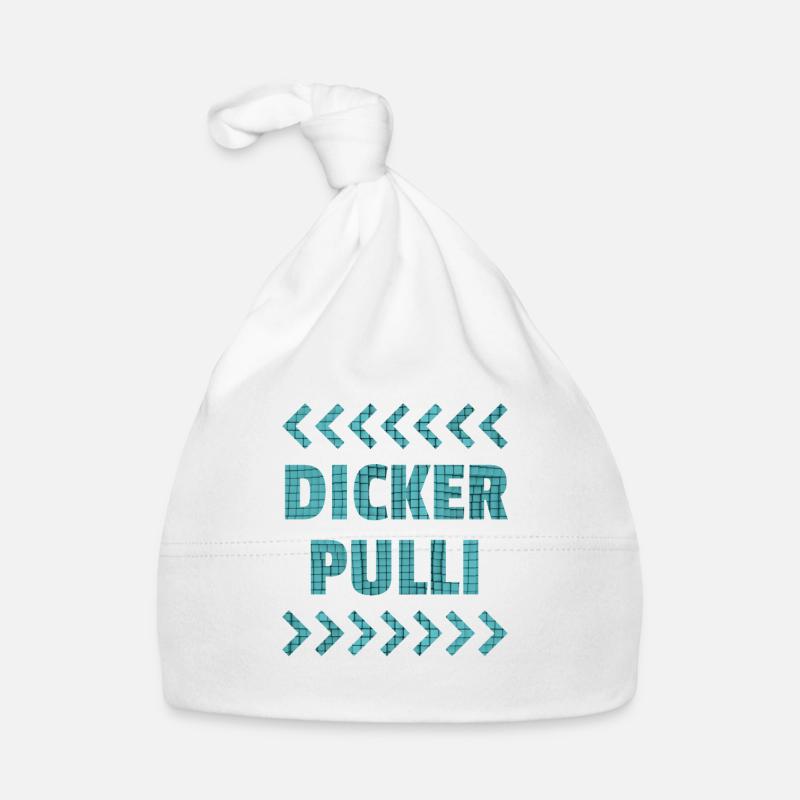 DICKER PULLI - Baby Bio-Mütze - Weiß