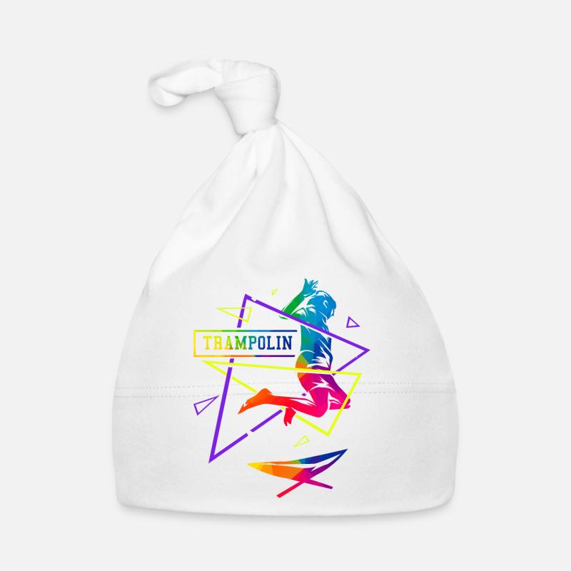 Trampoline polygon Organic Baby Cap