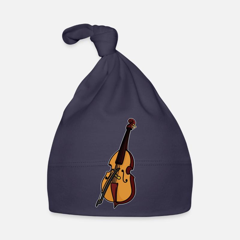 Kontrabass Baby Bio-Mütze