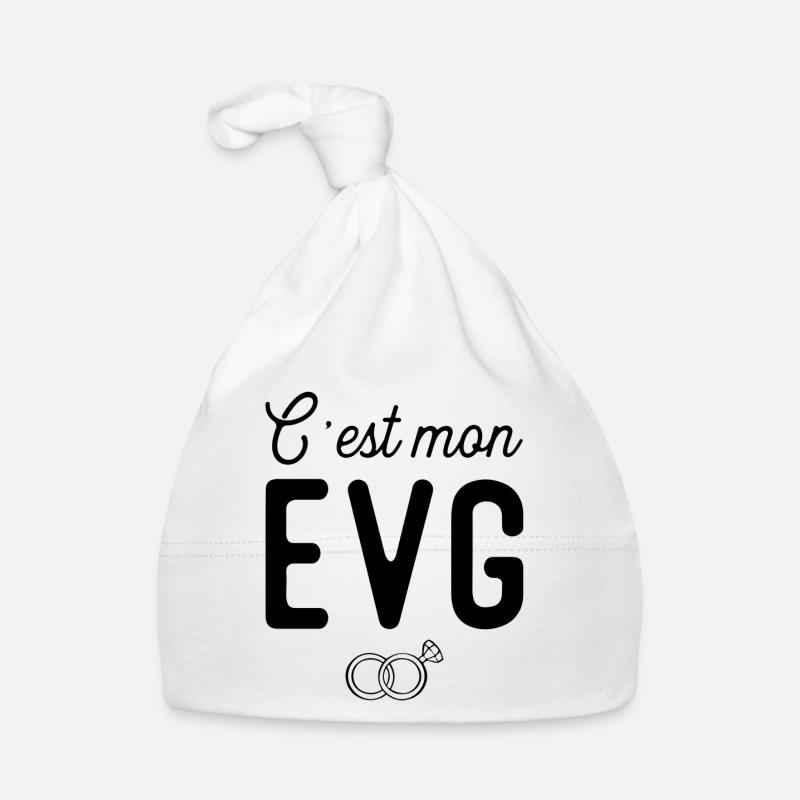 C'est mon evg mariage Bonnet bio Bébé