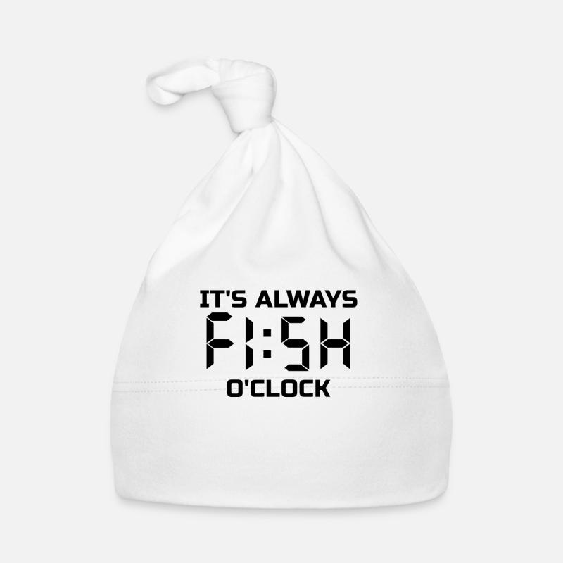 Conception de pêche drôle - cadeau de pêcheur Bonnet bio Bébé