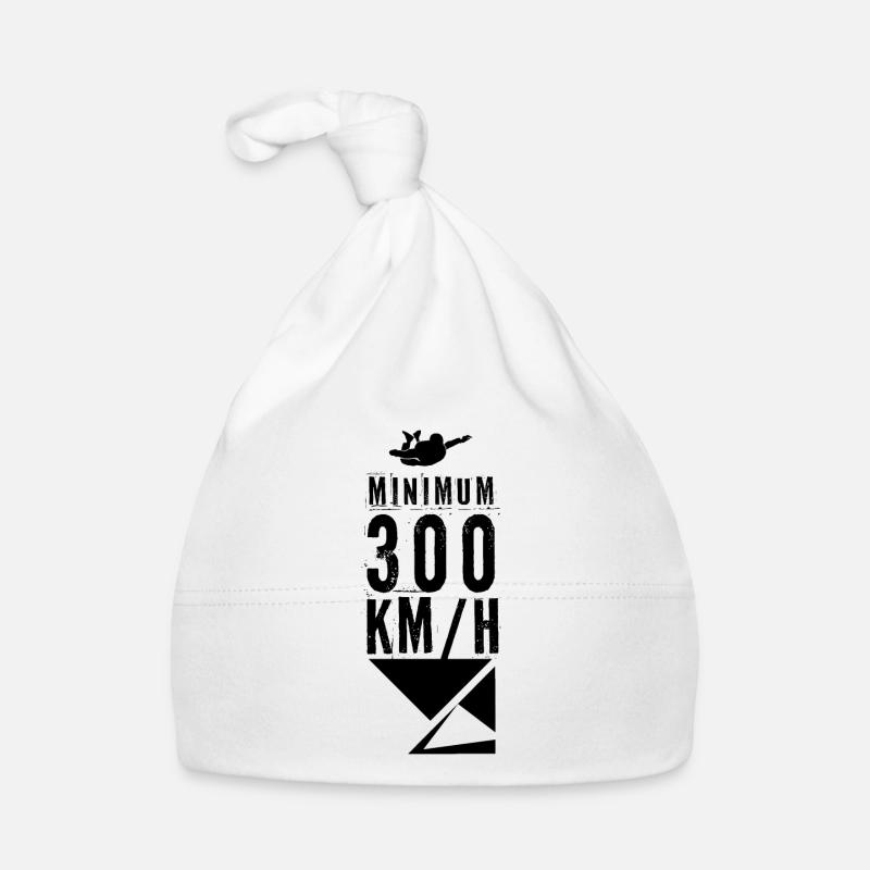 Fallschirm Fallschirm Fallschirm Fallschirm - Baby Bio-Mütze - Weiß