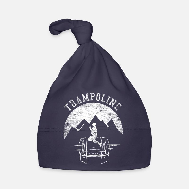 Cadeau trampoline Bonnet bio Bébé