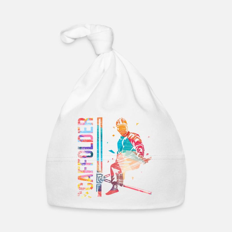 Scaffolding Polygon Gift Organic Baby Cap