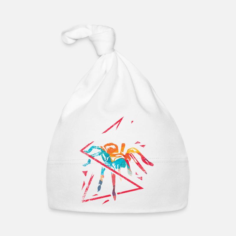 Cadeau de tarentule polygone Bonnet bio Bébé