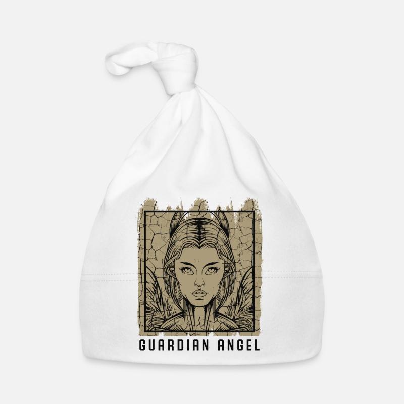 Schutzengel Cherub Seraphin Bote Gottes Geschenk Baby Bio-Mütze