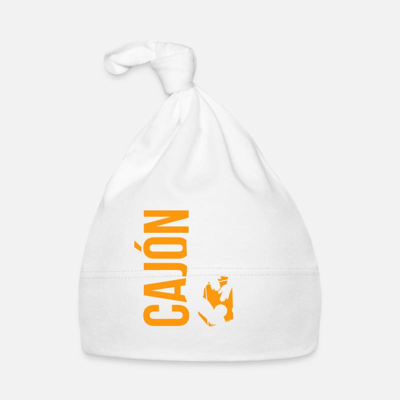 Cajón - Baby Bio-Mütze - Weiß