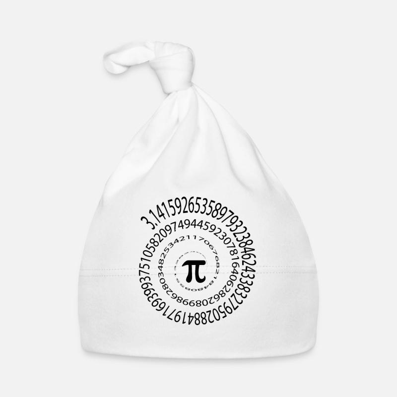 Math Pi Day Nerd Geek Irrational Humor Gift Organic Baby Cap