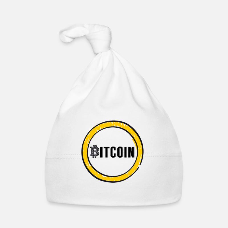 Bitcoin pour tous - Bitcoin pour tous - Bonnet bio Bébé - blanc