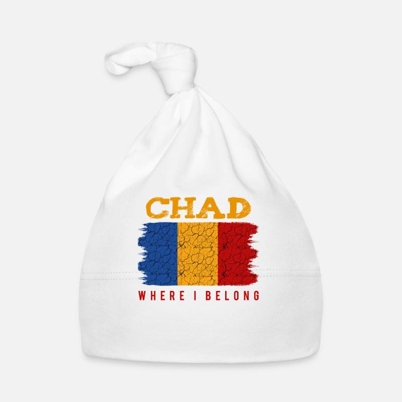 Tchad, où j'appartiens Bonnet bio Bébé