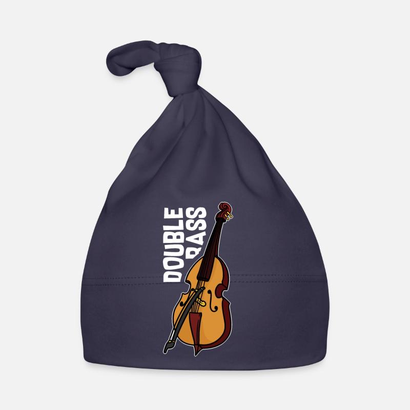 Kontrabass Baby Bio-Mütze