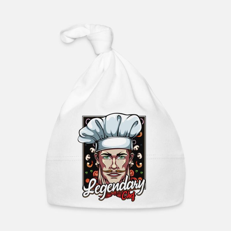 Chef chef cookery cooking gift idea Organic Baby Cap