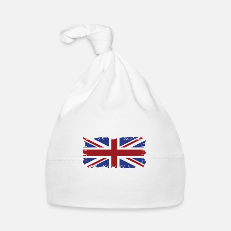 Londres Union Jack Royaume-Uni Cadeau Brexit Bonnet bio Bébé