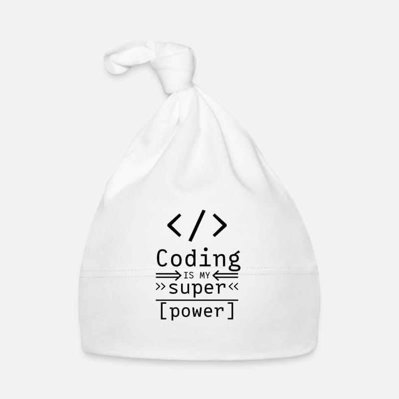 Coding Computer Science Software Programmer Coder Organic Baby Cap