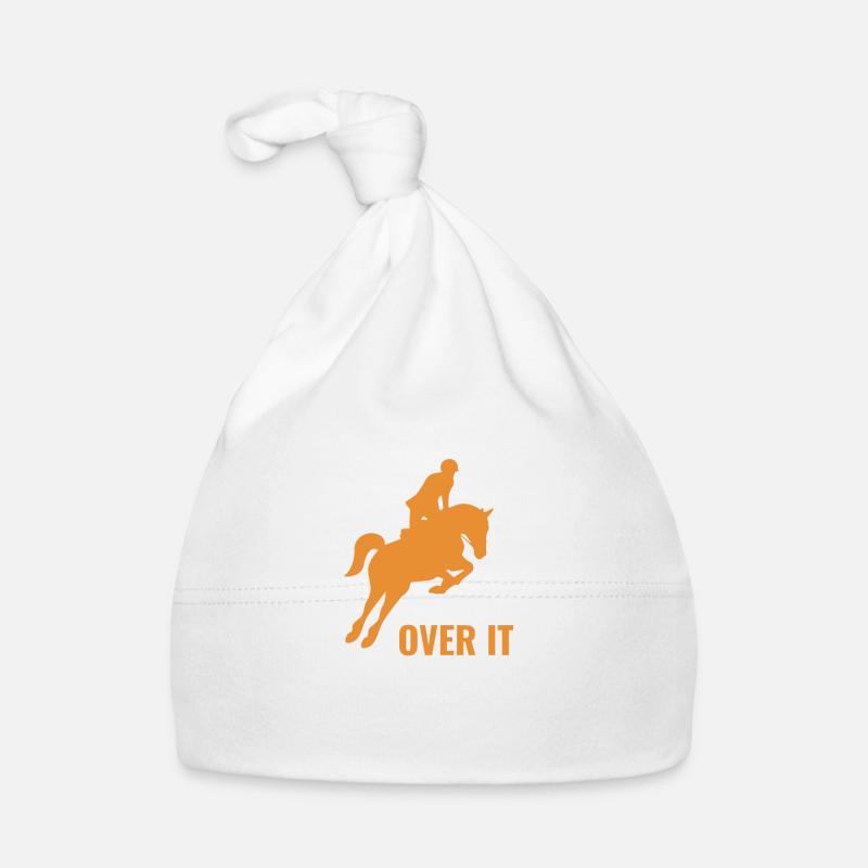 Équitation de cavalier de cheval Bonnet bio Bébé