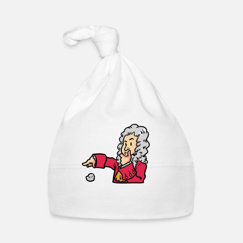Isaac Newton Baby Bio-Mütze