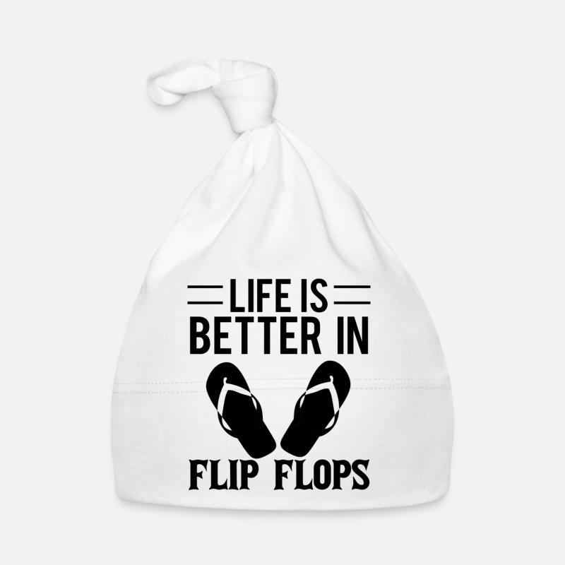 Flip Flops Baby Bio-Mütze