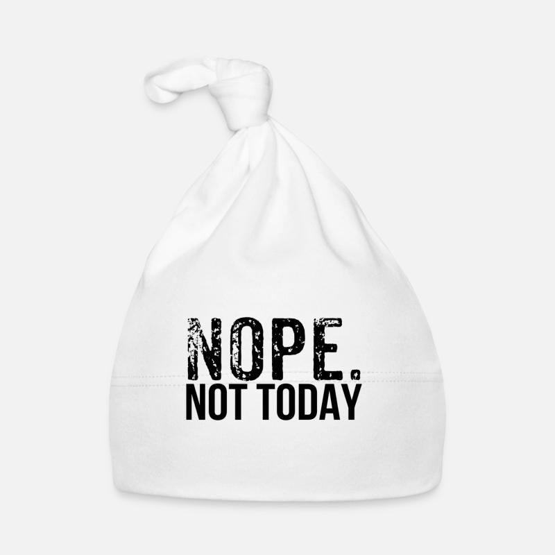 Nope Organic Baby Cap