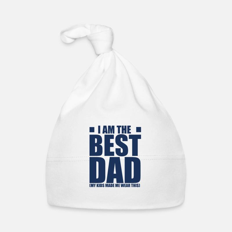 Papi Papa Vaterstag Vater Vatertag Baby Bio-Mütze