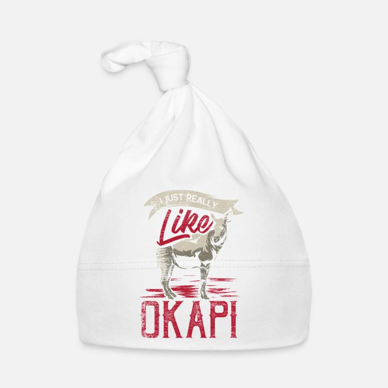 Okapi gift Organic Baby Cap