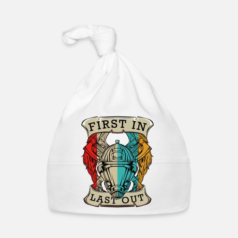 Fire Department Cool Statement Proverbs 112 AGT Gift Organic Baby Cap
