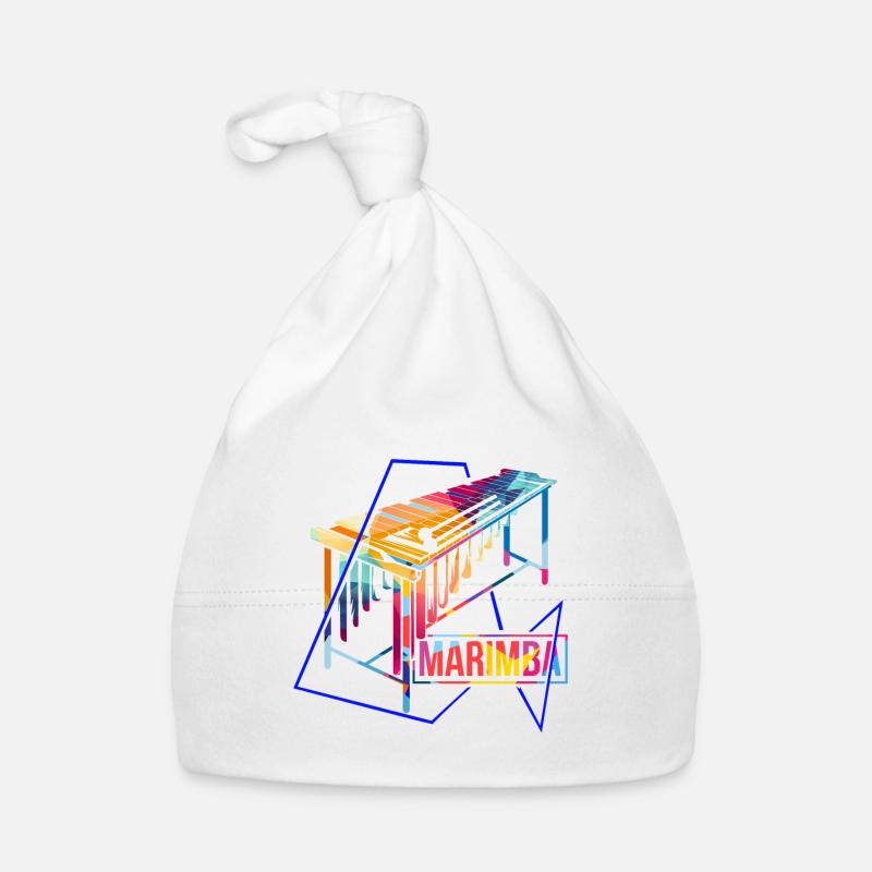 Marimba polygon Organic Baby Cap