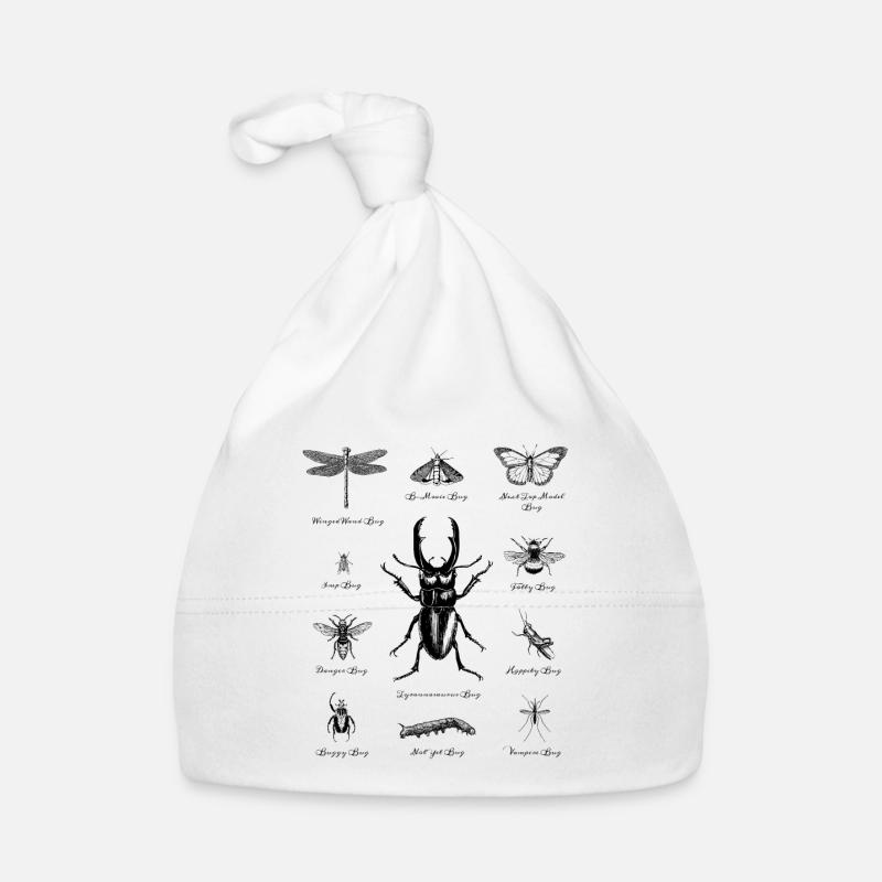 Turtle insects Organic Baby Cap