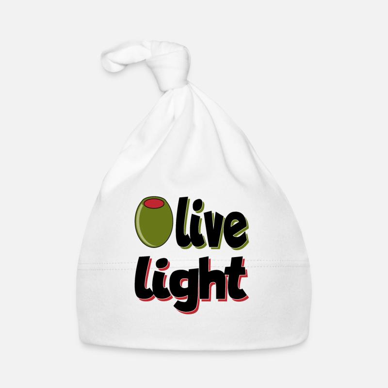 Olive LIght Baby Bio-Mütze