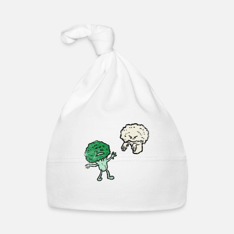 Broccoli cauliflower Organic Baby Cap