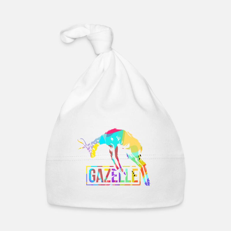 Polygone de gazelle Bonnet bio Bébé
