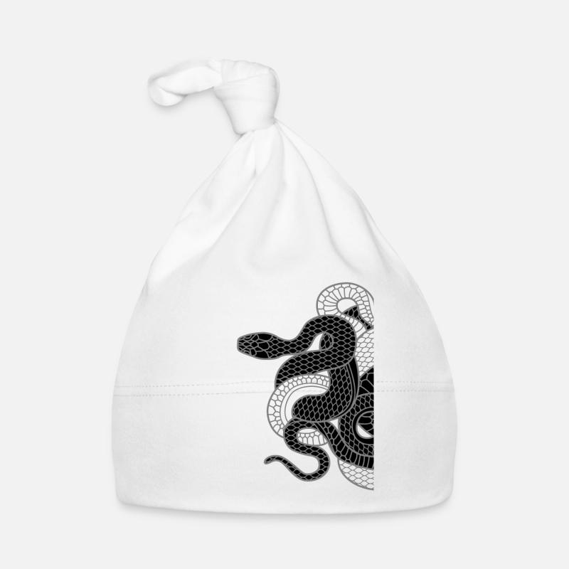 Snake Organic Baby Cap