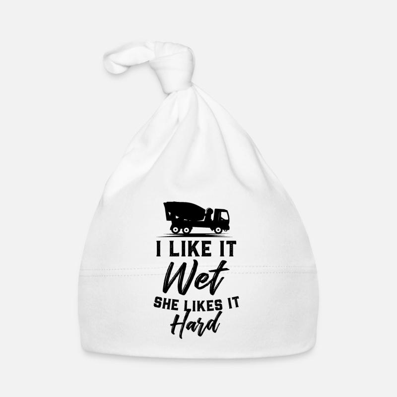 concrete worker Organic Baby Cap