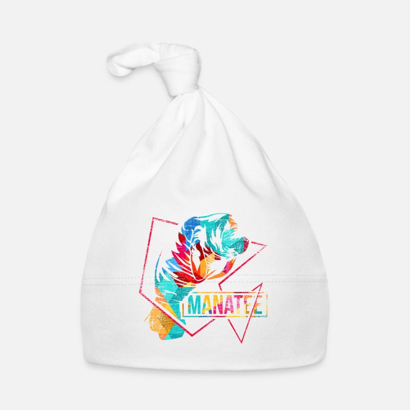 Polygone de la vache de mer Bonnet bio Bébé