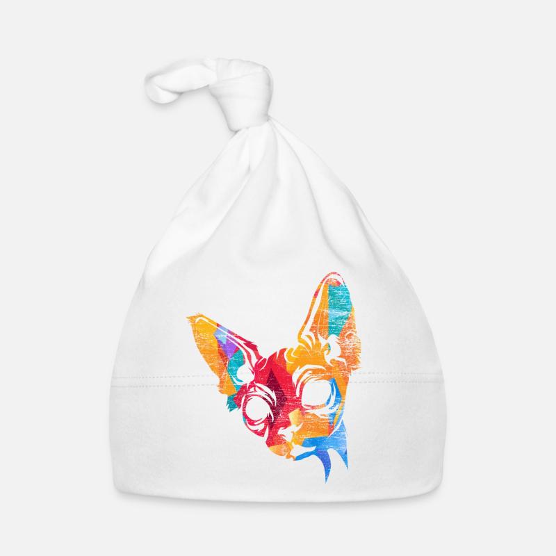 Cadeau Sphynx Bonnet bio Bébé