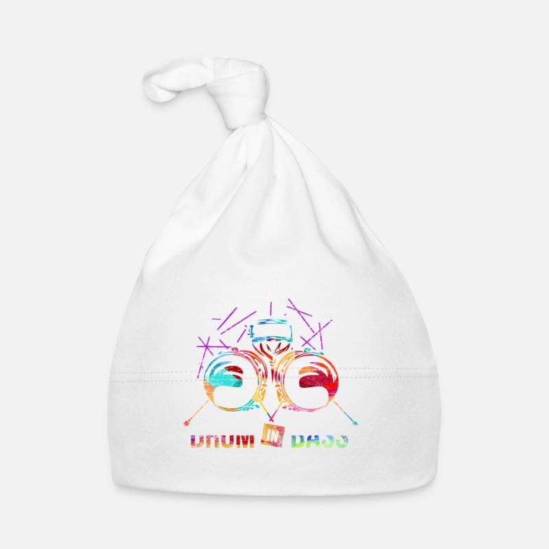 Cadeau Drum n Bass Bonnet bio Bébé