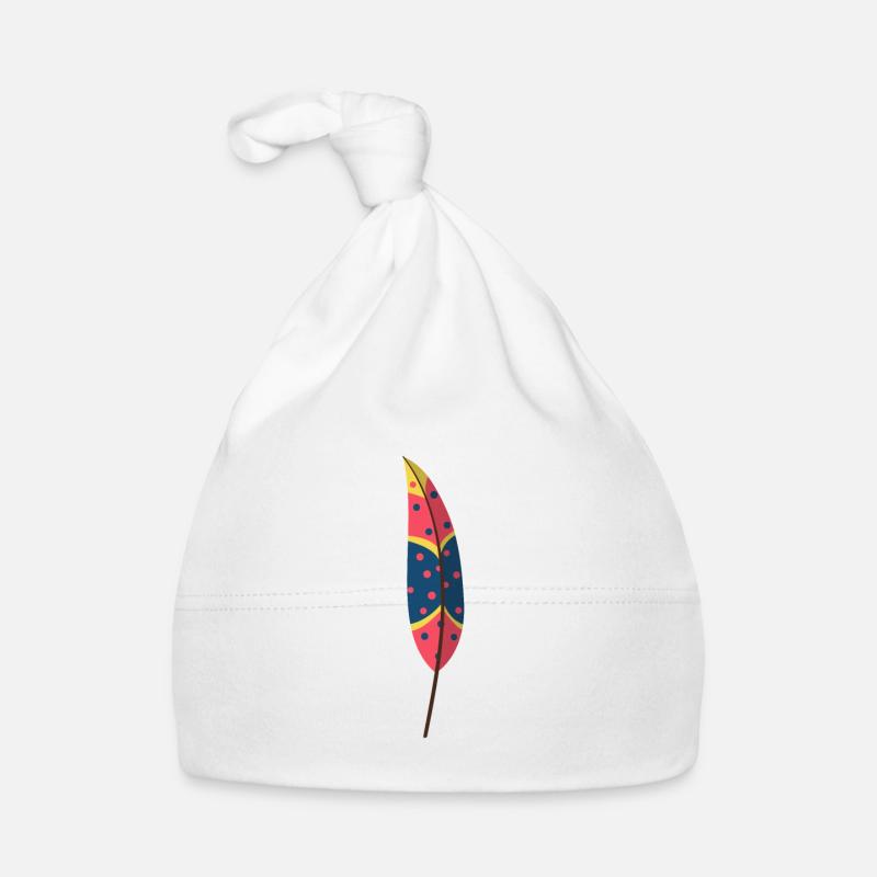 Feder Baby Bio-Mütze