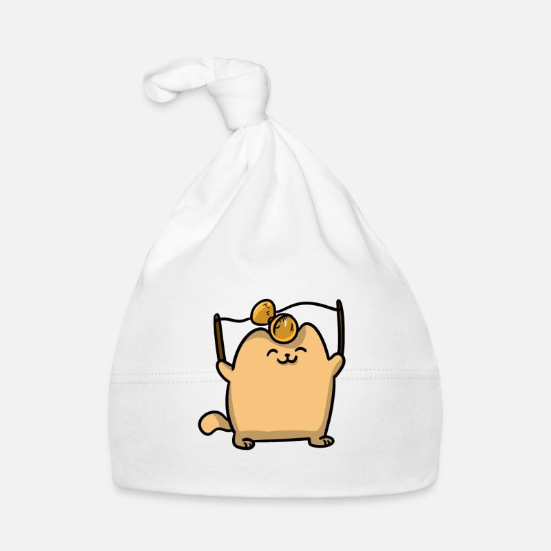 Chaton diabolo Bonnet bio Bébé