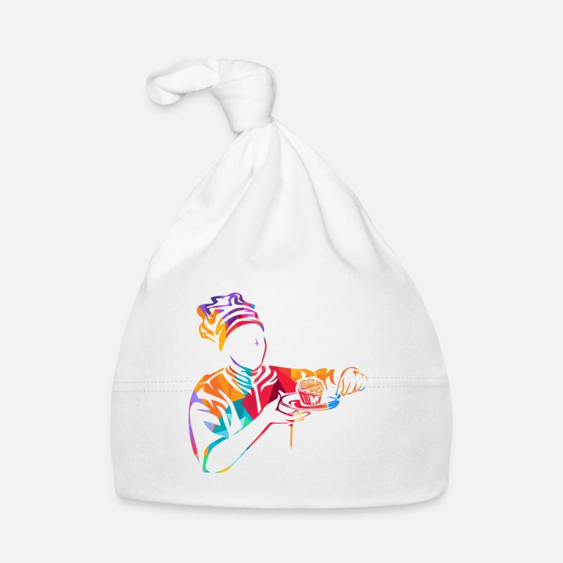 Konditor Geschenk Baby Bio-Mütze