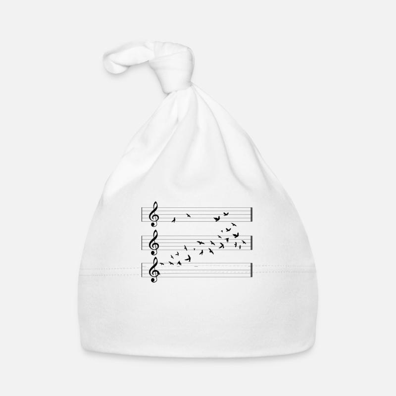 Musik Orchester Vögel Dirigent Chor Frei Geschenk Baby Bio-Mütze