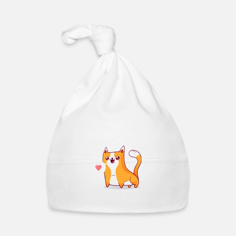 Kawaii Chat Bonnet bio Bébé