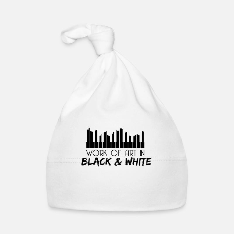 pianoforte Cappellino ecologico per neonato