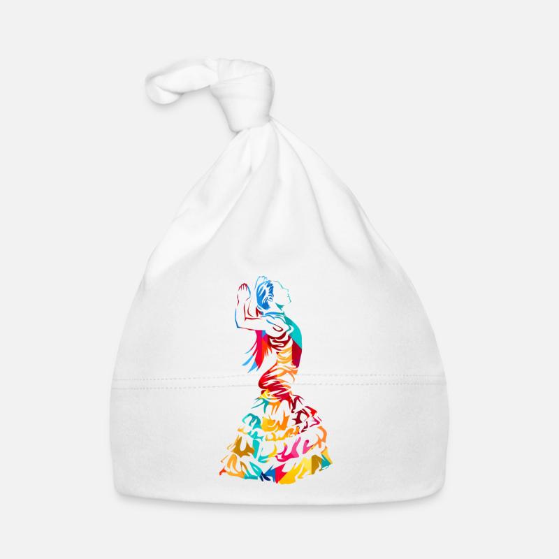 Flamenco Baby Bio-Mütze