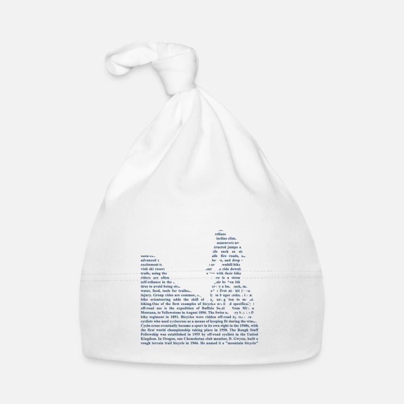 VTT - Bonnet bio Bébé - blanc