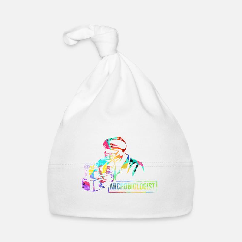 Microbiologist gift Organic Baby Cap