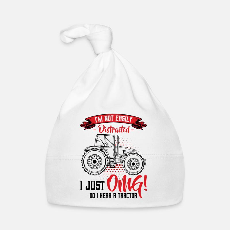 Traktoren Lustige Sprüche Cool Bauer Geschenkidee Baby Bio-Mütze